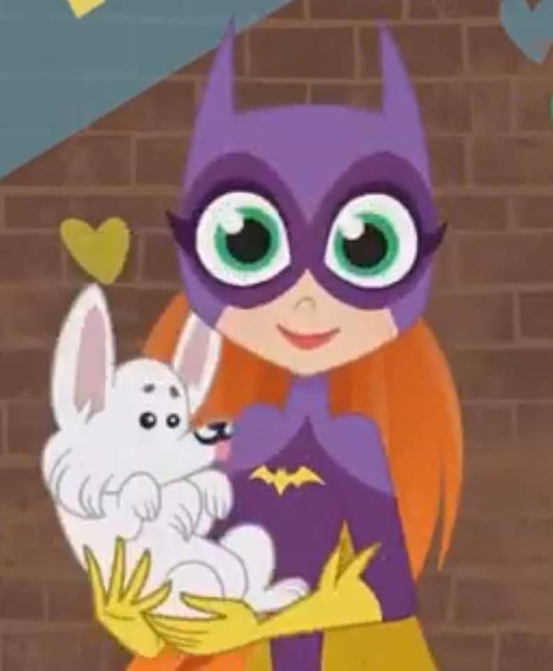 Batgirl i szczeniak puzzle online