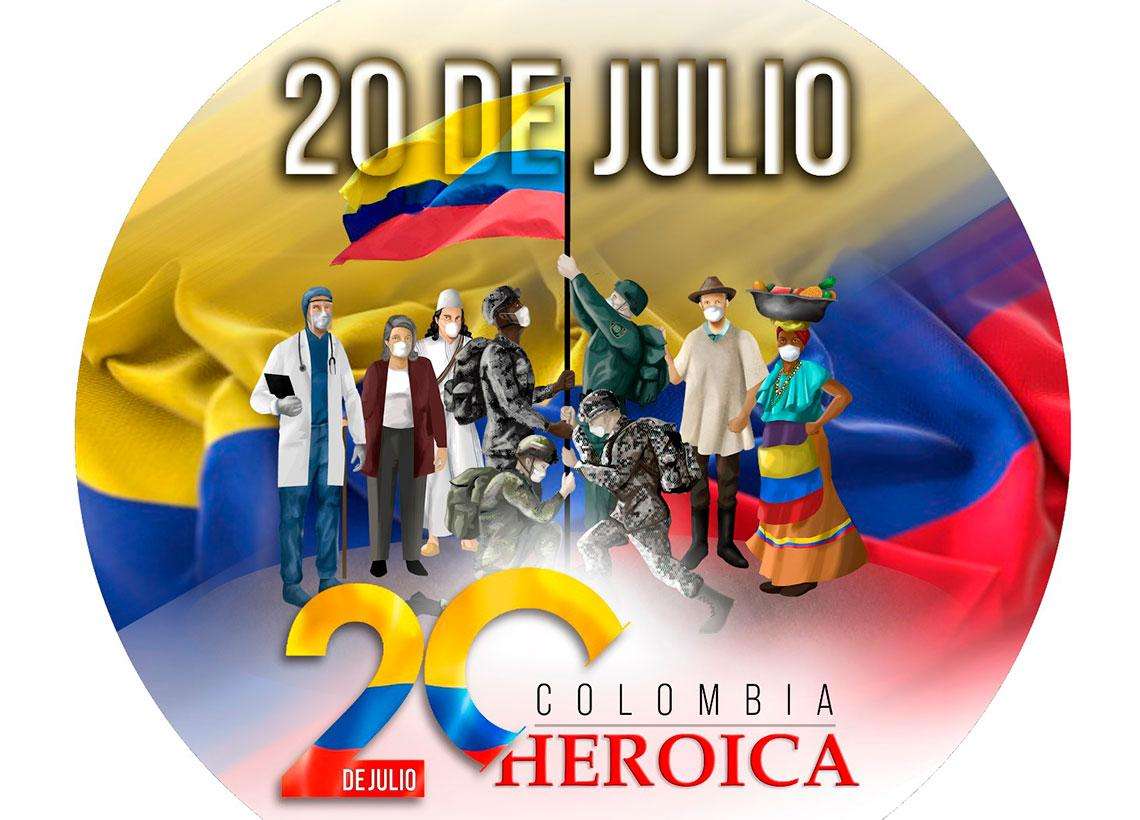 Unabhängigkeit von Kolumbien Puzzle