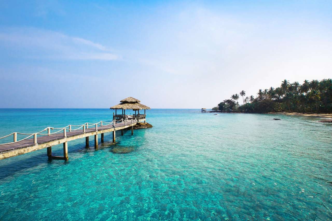 Piękna paradise Island - Bali, Indonezja puzzle online