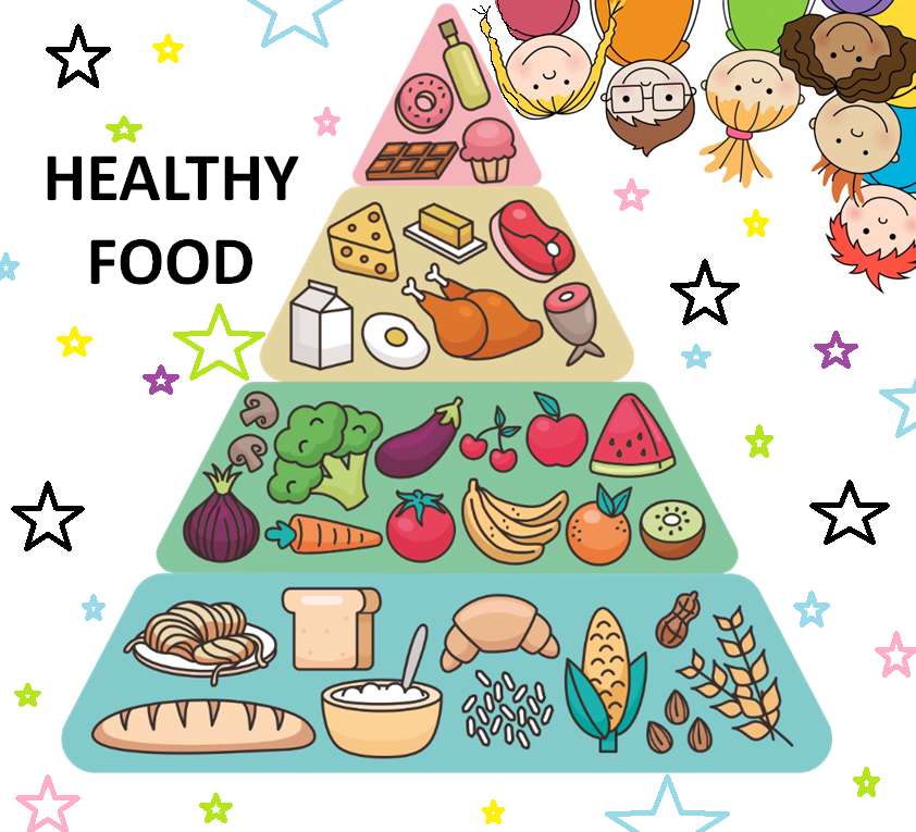 Zdrowe jedzenie. puzzle online
