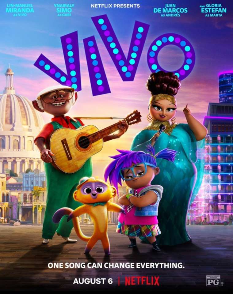 Vivo: Plakat filmu filmowego puzzle online