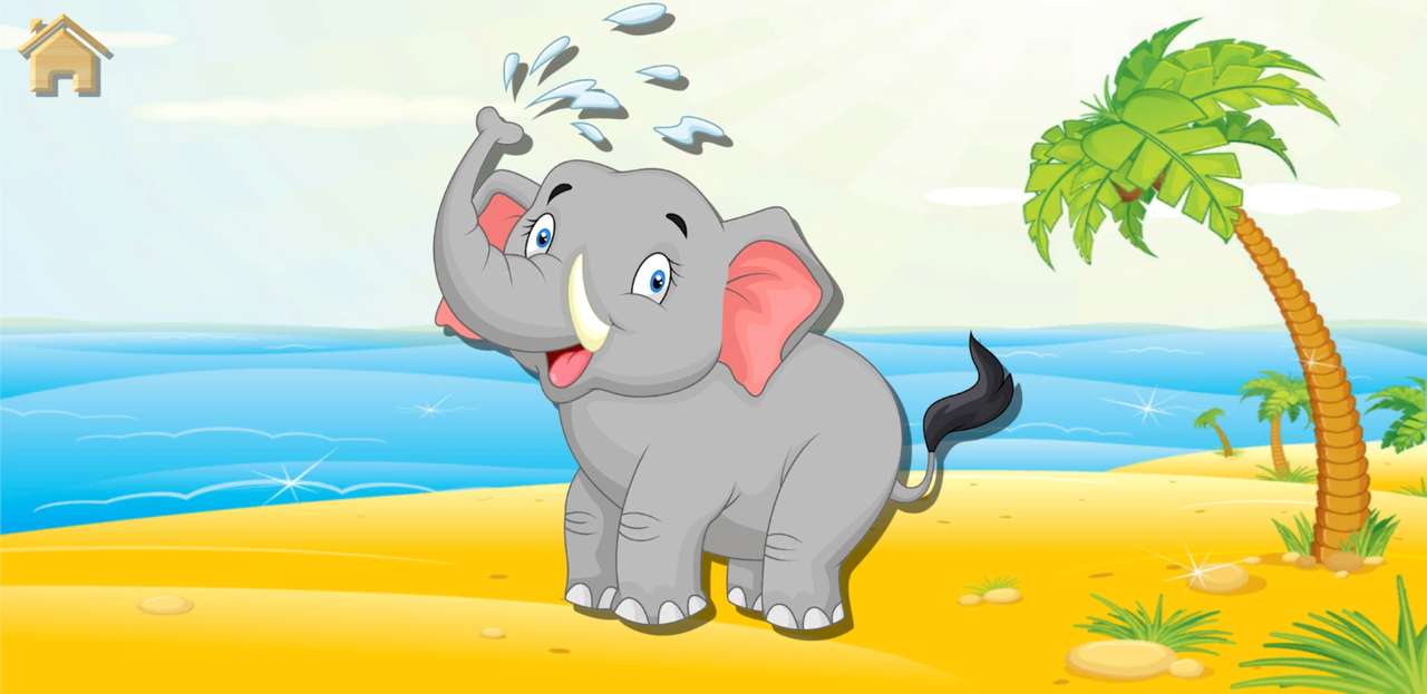Zoo Elephant. puzzle online