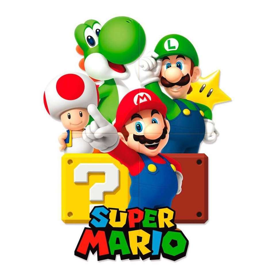 Super Mario. puzzle online