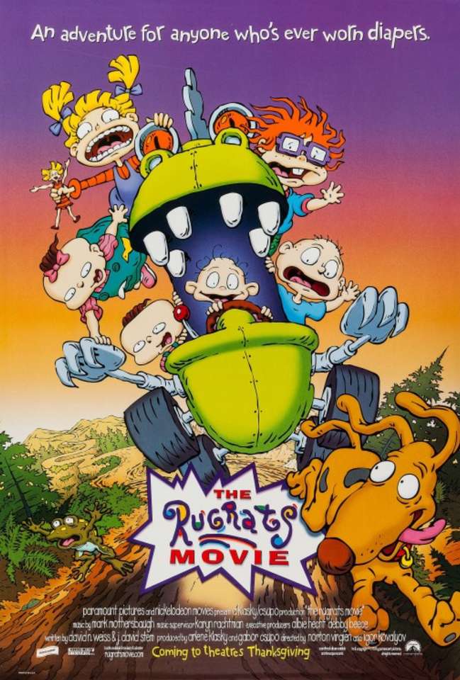 Plakat film filmowy Rugrats puzzle online