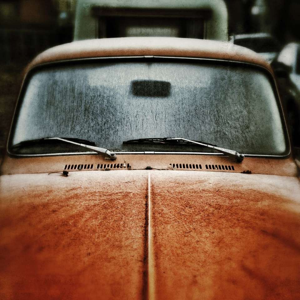 Zbliżenie fotografia brown samochód puzzle online