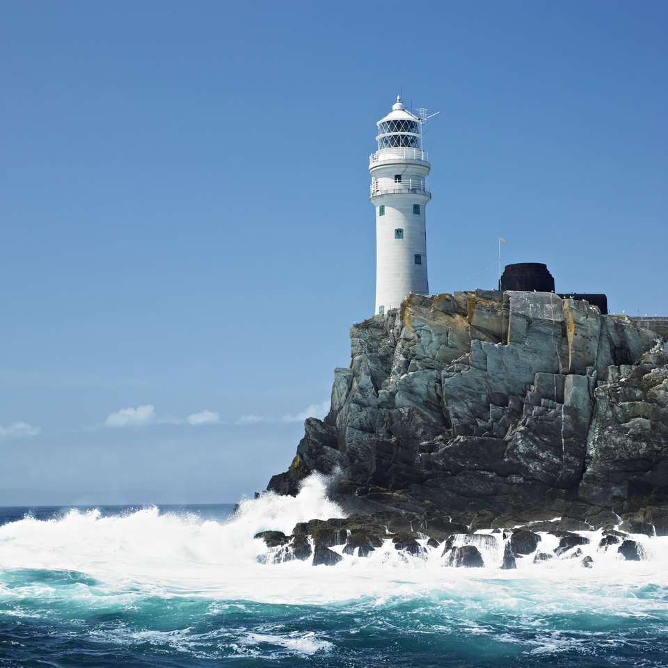 Latarnia morska, Fastnet Rock, County Cork, Irlandia puzzle online