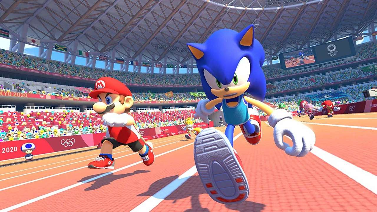 Mario i Sonic w Igrzyskach Olimpijskich puzzle online