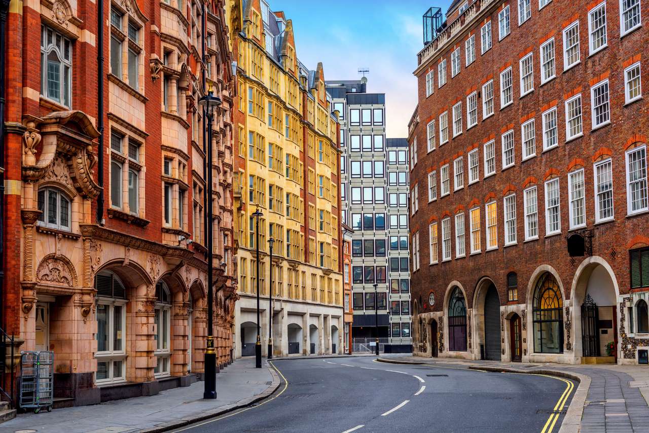 Great Smith Street w London City Center puzzle online