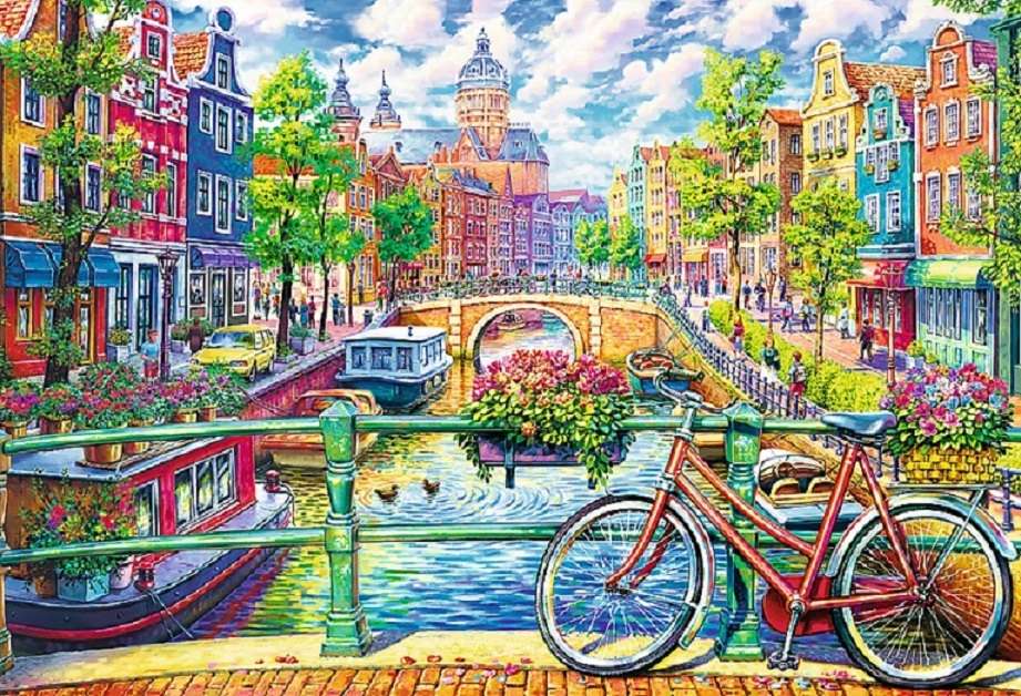 Kolory Amsterdamu. puzzle online