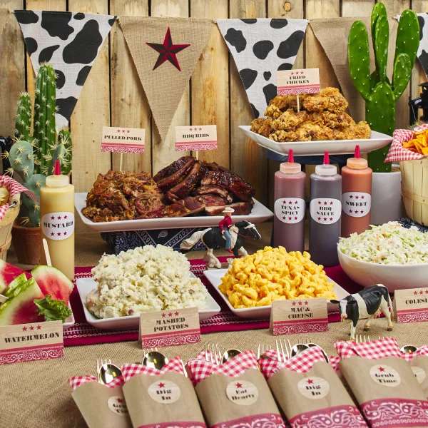 Backyard BBQ Western Party puzzle online