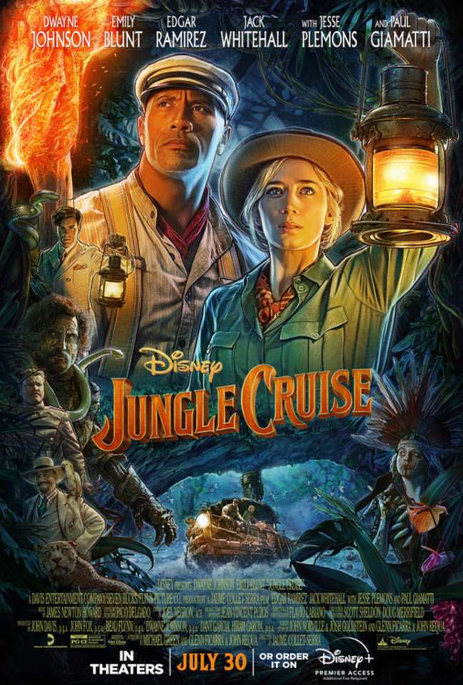 Plakat filmowy Disney's dżungli puzzle online