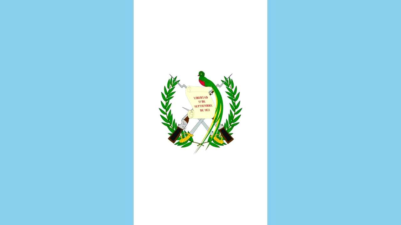 Flaga Gwatemalia puzzle online