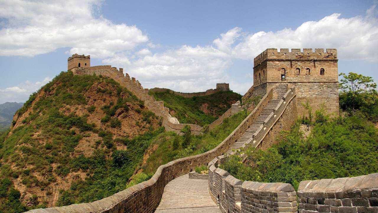 Wielki mur chiński puzzle online