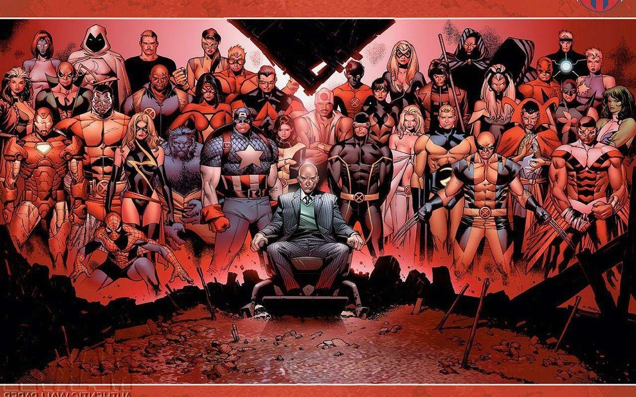 X-Men och Marvel pussel