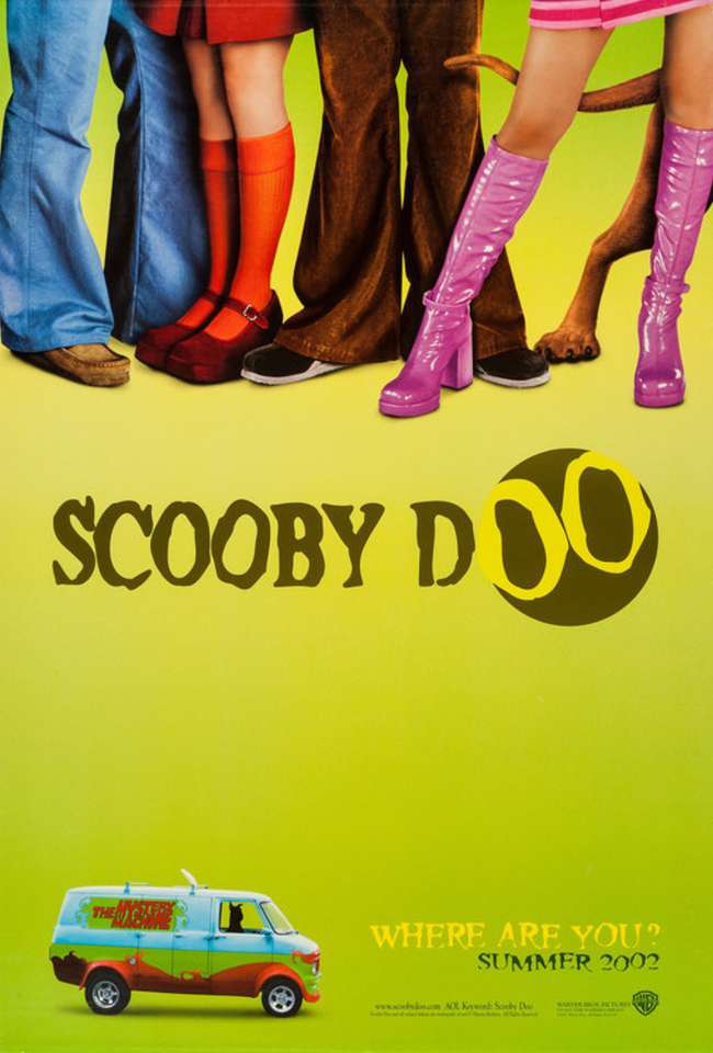 Affiche du film Scooby-Doo 2002 puzzle