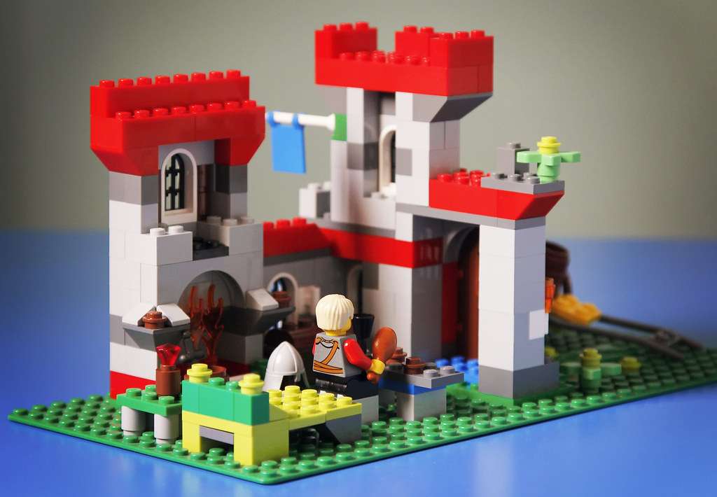 LEGO téglák kirakós játék