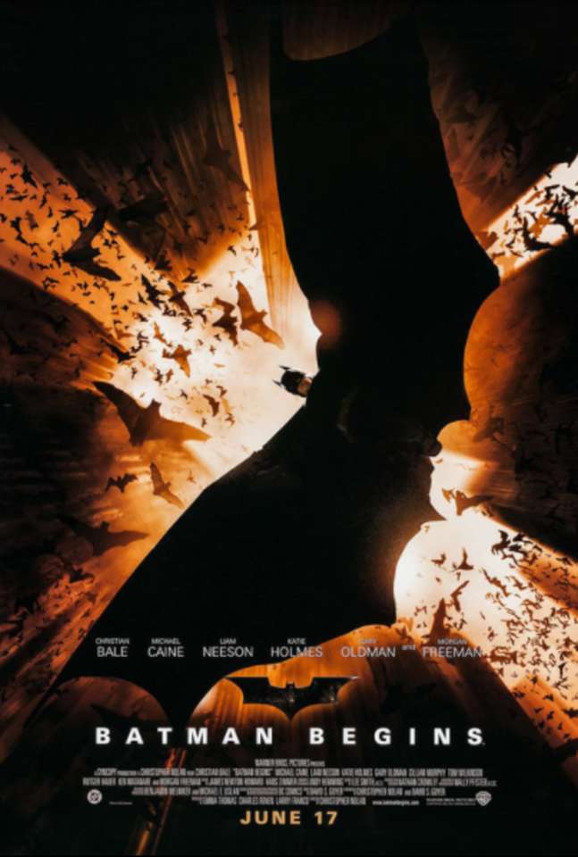 Batman rozpoczyna plakat filmowy puzzle online