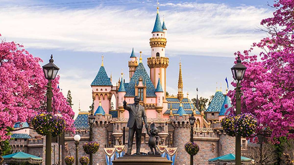 Disneyland w Californi puzzle online