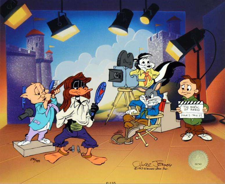 Looney Tunes Zwariowane Melodie puzzle online