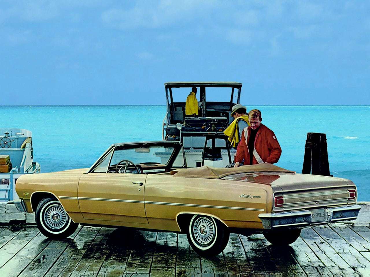 1965 Chevrolet Chevelle Malibu Cabrio puzzle online