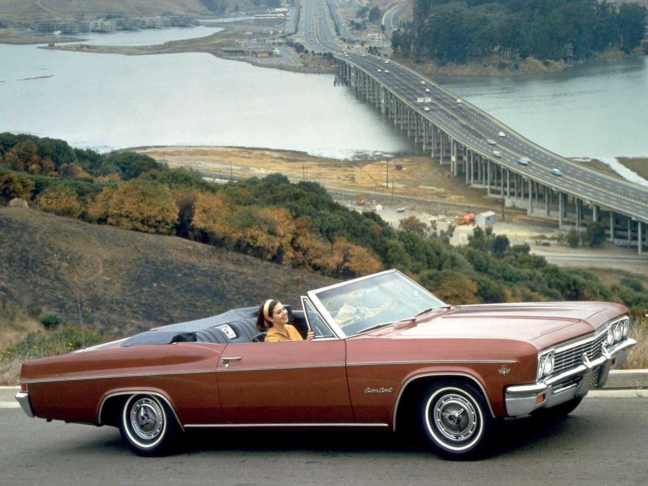 1966 Chevrolet Impala Super Sport 327 Cabrio puzzle online