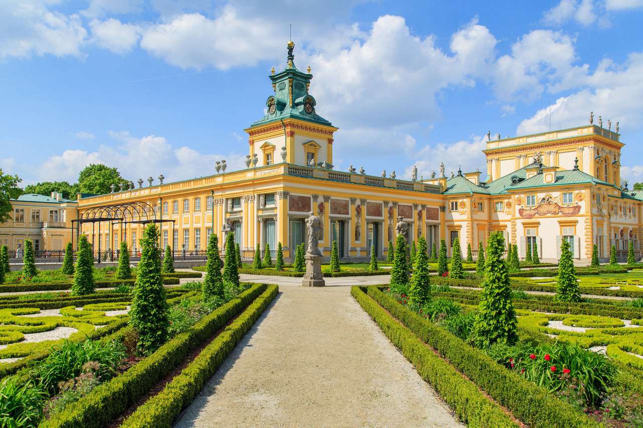 Pałac  w Wilanowie puzzle online