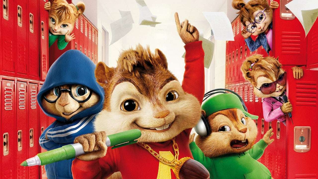 Alvin i wiewiórki puzzle online