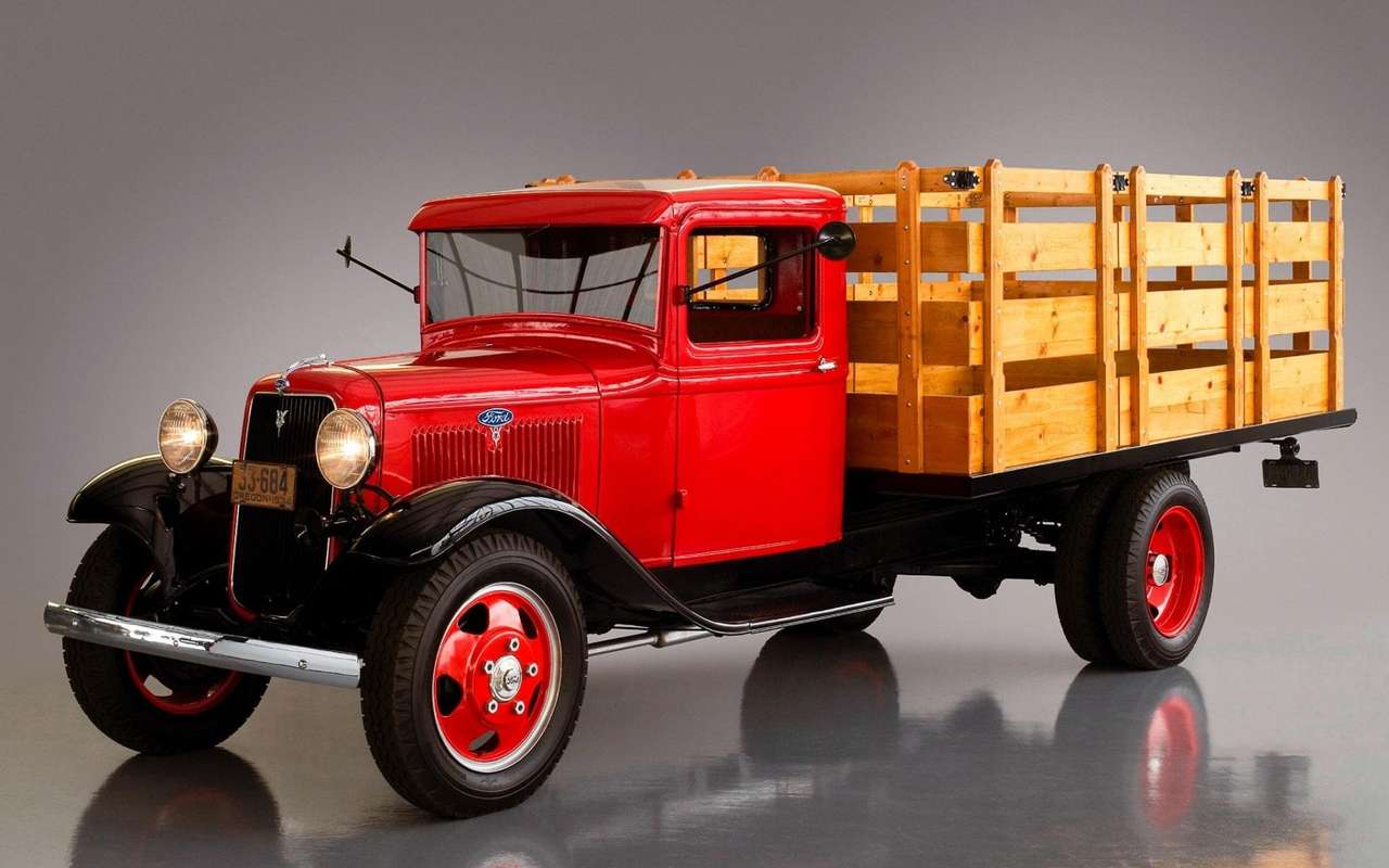 1934 Ford модел BB камион камион пъзел