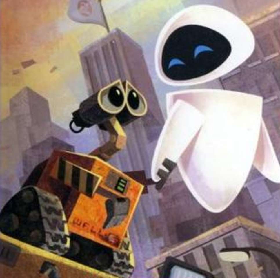 WALL-E X EVE❤️❤️❤️❤️❤️ puzzle online