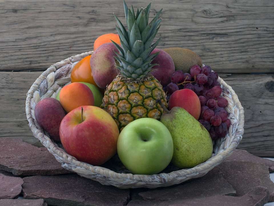 Owoce w  koszu puzzle online