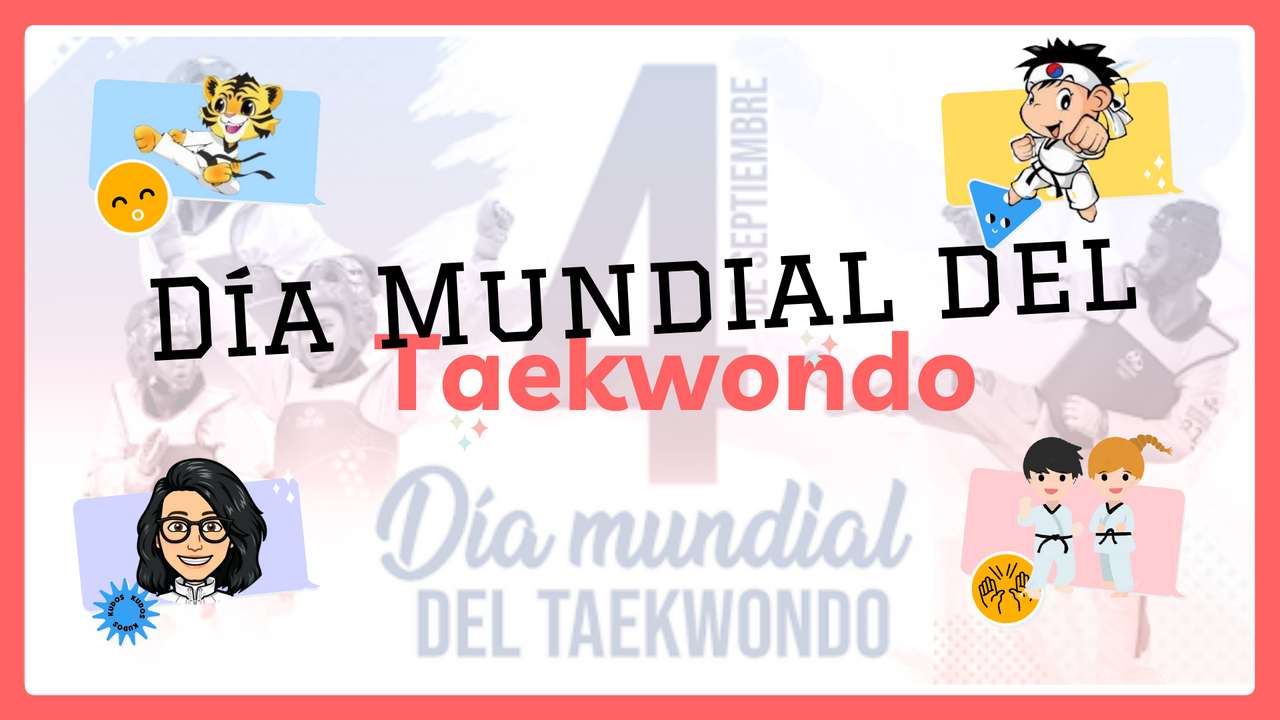 Świat Taekwondo Day. puzzle online