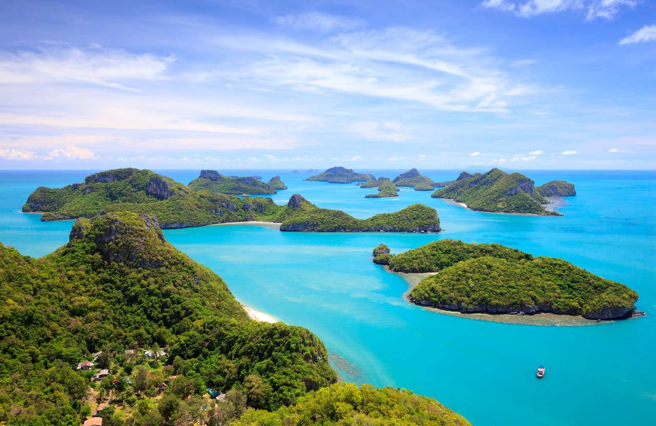 Narodowy park morski Angthong, Tajlandia puzzle online