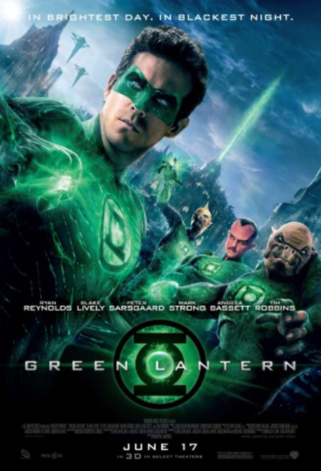 Plakat filmowy Green Lantern 2011 puzzle online