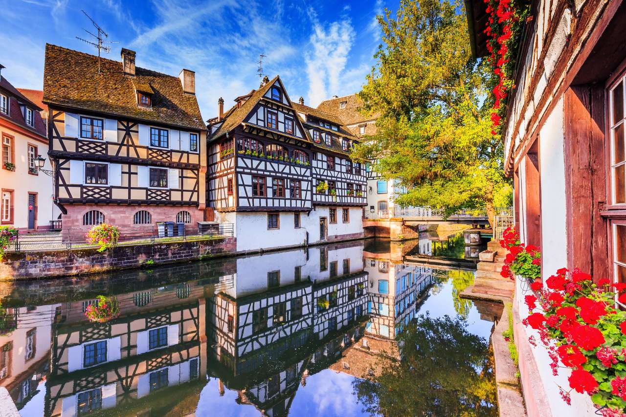 Strasburg, Alzacja, Francja puzzle online