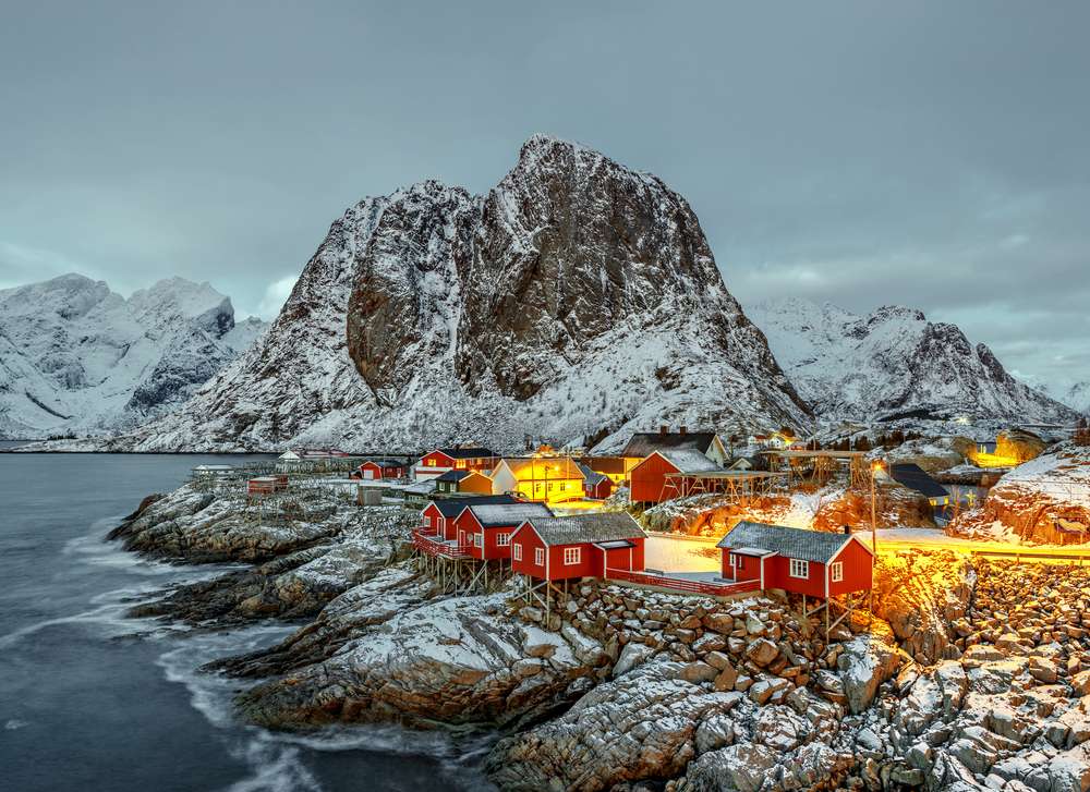 Lofoty- archipelag leżący na Morzu Norweskim puzzle online