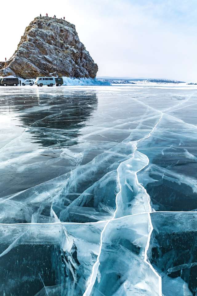 Jezioro Bajkał - mrożone puzzle online