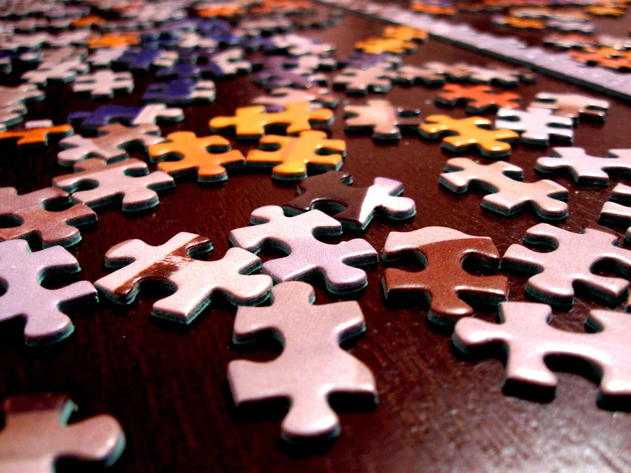 Kawałki puzzli puzzle online