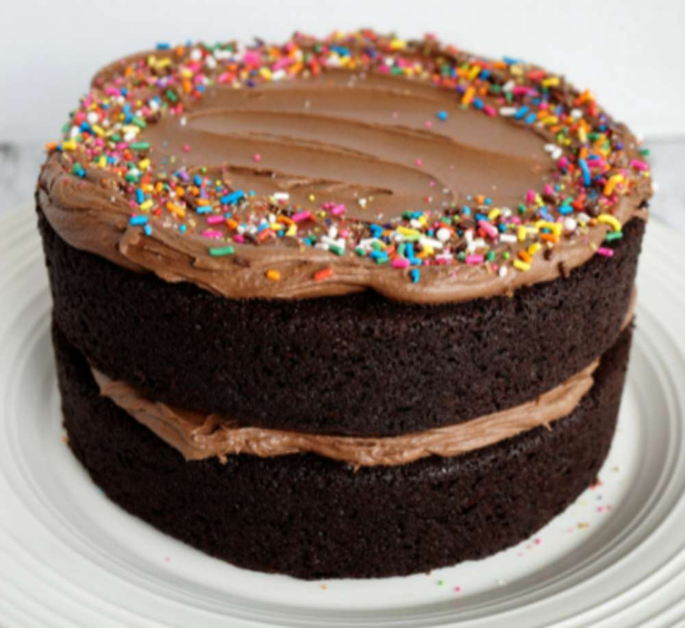 Idealne ciasto czekoladowe puzzle online