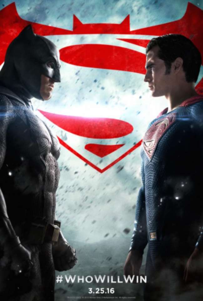Batman VS Superman Filmplakat Puzzle