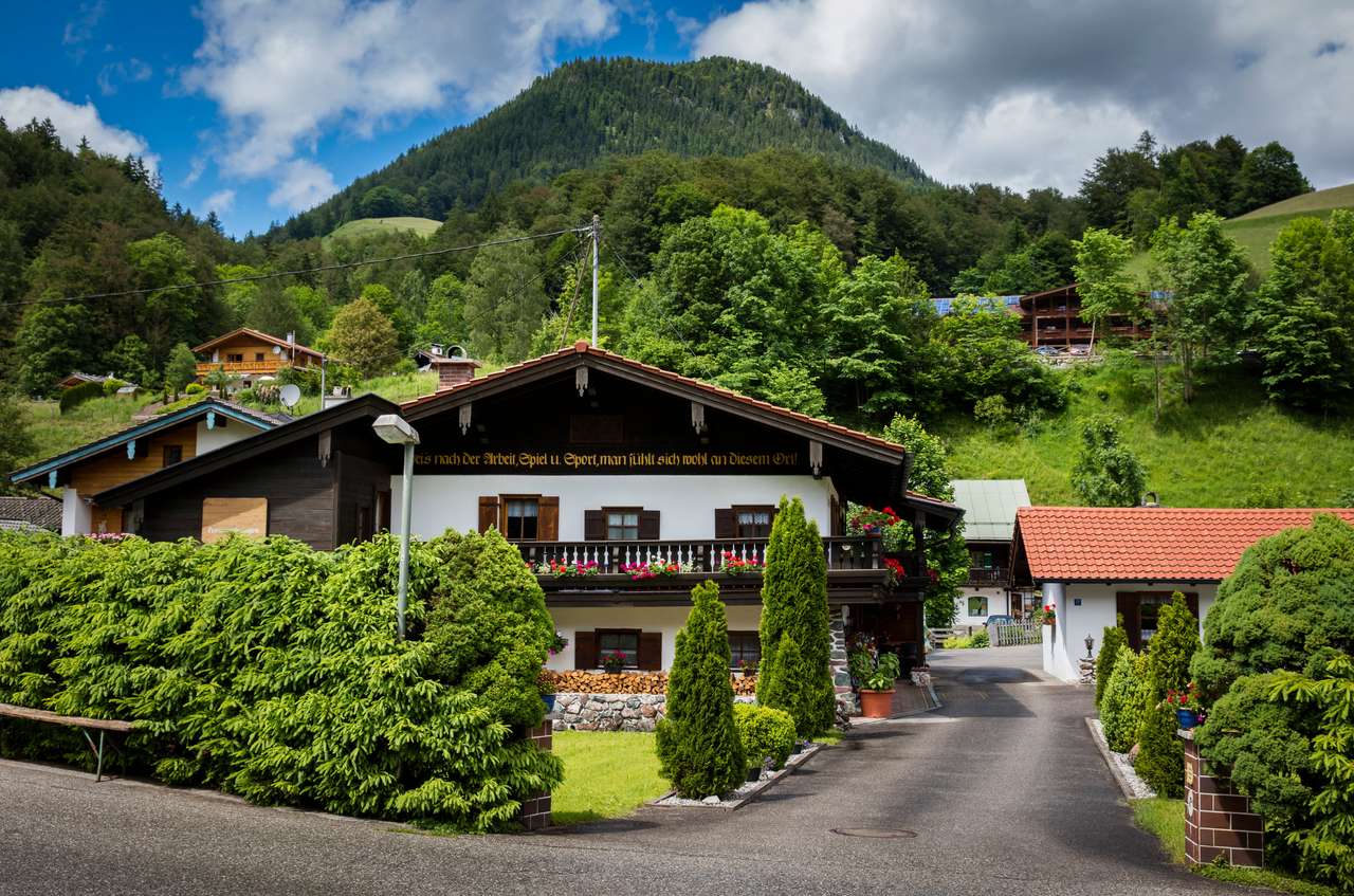 Dom wakacyjny w Bawarii puzzle online