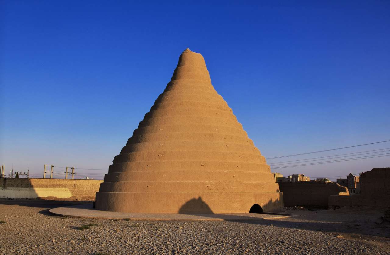 Starożytne miasto Yazd w Iranie puzzle online