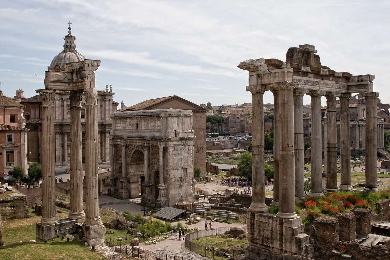 Rzym, Forum Romanum puzzle online