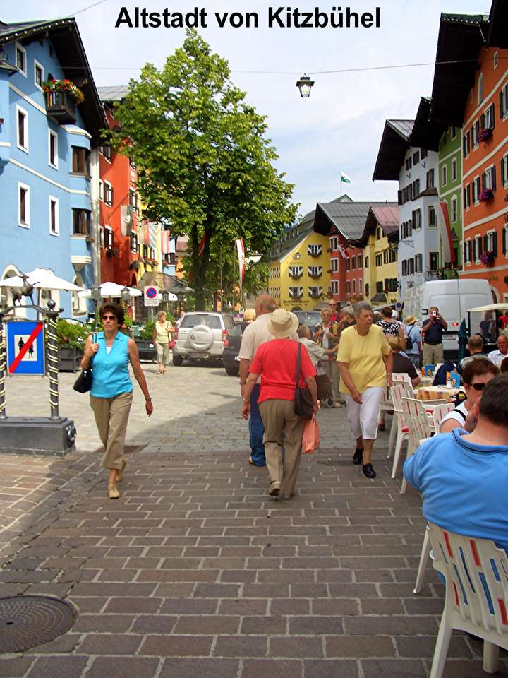 Stare miasto Kitzbühel puzzle online