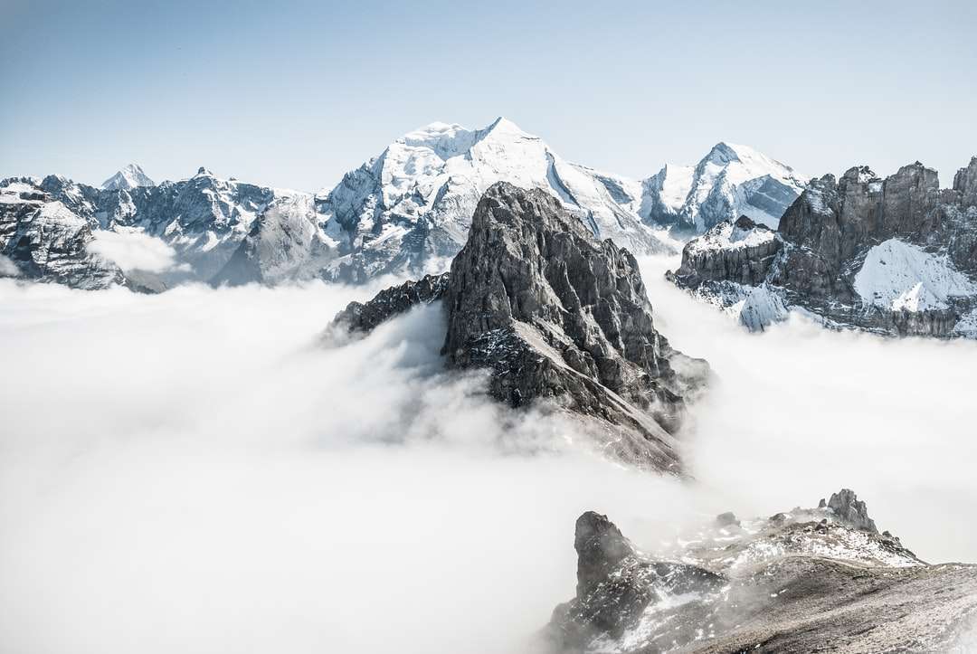zdjęcie krajobrazu górskich alp puzzle online