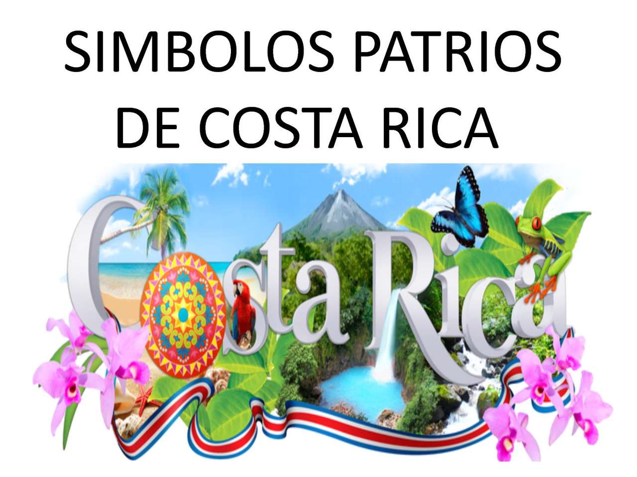 Symbolika. Kostaryka puzzle online