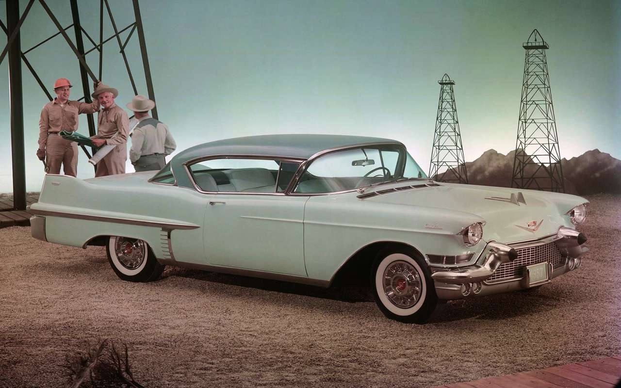 1957 Cadillac Sixty-Two Coupé z twardym dachem puzzle online