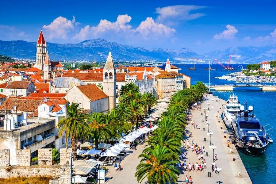 Miasto w Chorwacji puzzle online