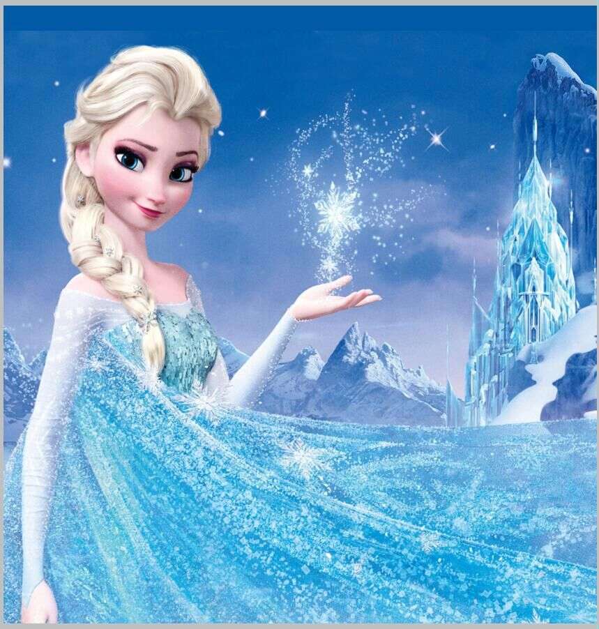 Królowa Elsa puzzle online