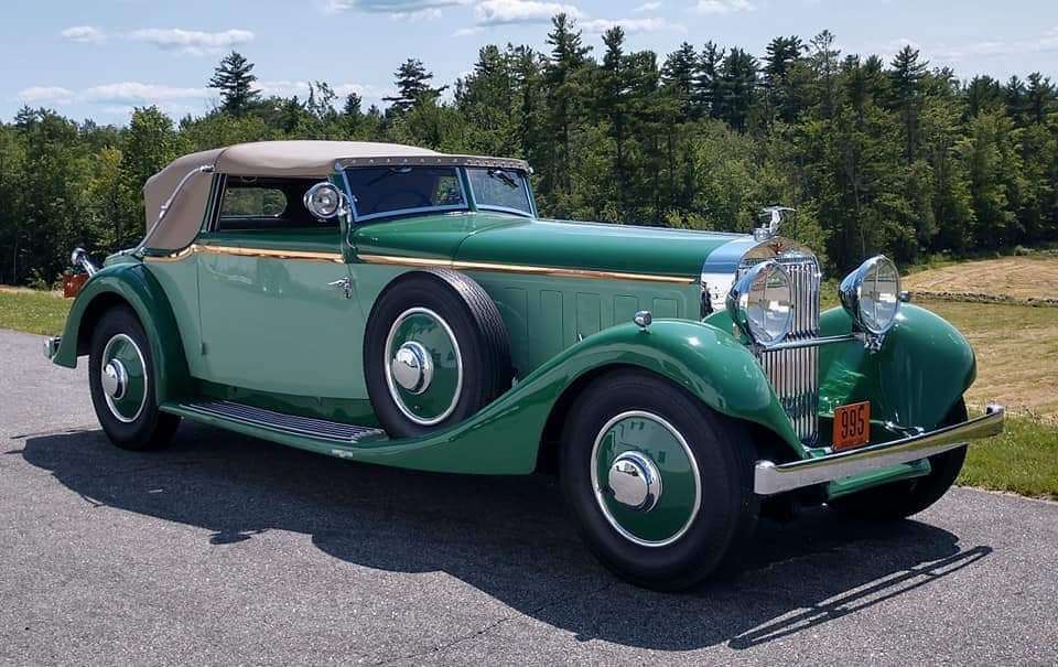 1934 Hispano Suiza J12 Cabriolet puzzle online