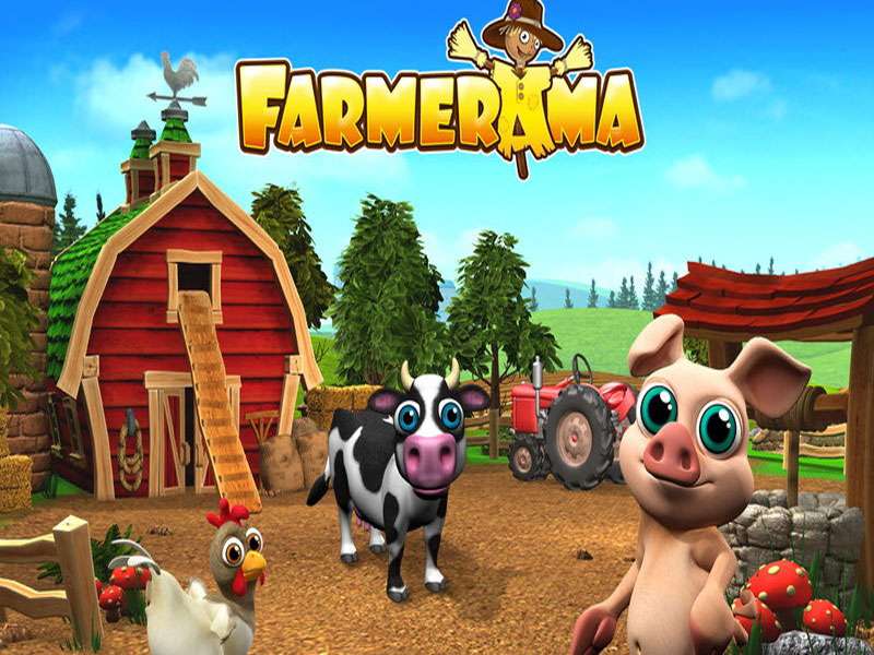 Gra farmerska puzzle online
